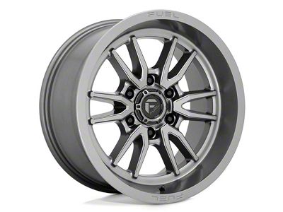 Fuel Wheels Clash Gun Metal 6-Lug Wheel; 20x9; 1mm Offset (19-25 RAM 1500)