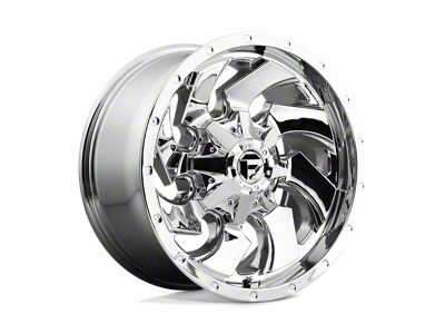 Fuel Wheels Cleaver Chrome 6-Lug Wheel; 22x12; -44mm Offset (19-24 RAM 1500)