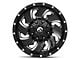 Fuel Wheels Cleaver Gloss Black Milled 8-Lug Wheel; 20x9; 1mm Offset (06-08 RAM 1500 Mega Cab)
