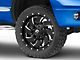 Fuel Wheels Cleaver Gloss Black Milled 8-Lug Wheel; 22x12; -44mm Offset (06-08 RAM 1500 Mega Cab)