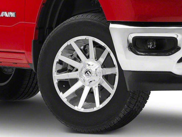Fuel Wheels RAM 1500 Contra Chrome 6-Lug Wheel; 18x9; -12mm Offset ...