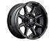 Fuel Wheels Coupler Gloss Black 8-Lug Wheel; 20x10; -12mm Offset (06-08 RAM 1500 Mega Cab)