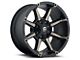 Fuel Wheels Coupler Matte Black with Double Dark Tint 6-Lug Wheel; 20x9; 20mm Offset (19-24 RAM 1500)