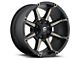 Fuel Wheels Coupler Matte Black Double Dark Tint 8-Lug Wheel; 20x9; 1mm Offset (06-08 RAM 1500 Mega Cab)