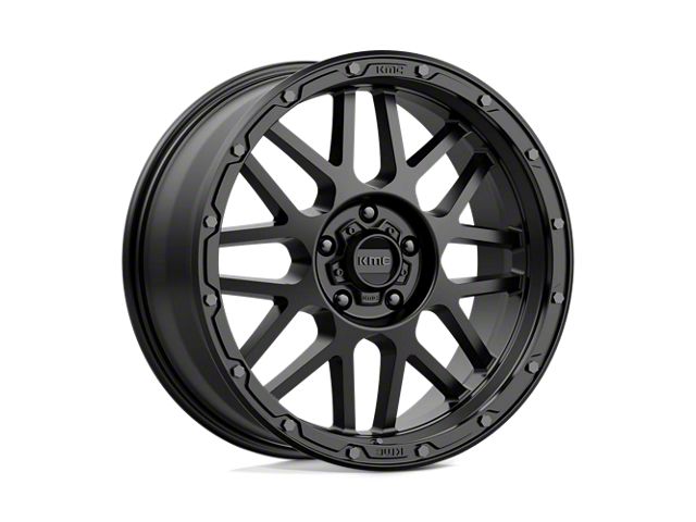 Fuel Wheels Coupler Matte Black Double Dark Tint 8-Lug Wheel; 20x9; 20mm Offset (06-08 RAM 1500 Mega Cab)