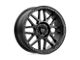 Fuel Wheels Coupler Matte Black Double Dark Tint 8-Lug Wheel; 20x9; 20mm Offset (06-08 RAM 1500 Mega Cab)