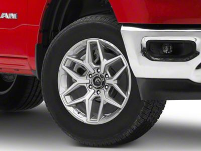 Fuel Wheels Flux Platinum 6-Lug Wheel; 18x9; 1mm Offset (19-25 RAM 1500)