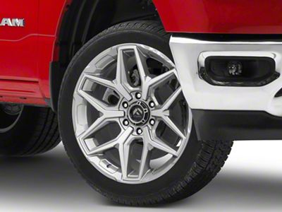 Fuel Wheels Flux Platinum 6-Lug Wheel; 22x9.5; 20mm Offset (19-25 RAM 1500)