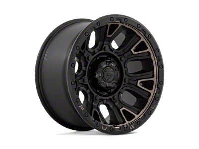 Fuel Wheels Hammer Gloss Black Milled 8-Lug Wheel; 22x12; -44mm Offset (06-08 RAM 1500 Mega Cab)