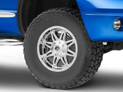 Fuel Wheels Hostage Chrome 8-Lug Wheel; 17x9; 1mm Offset (06-08 RAM 1500 Mega Cab)
