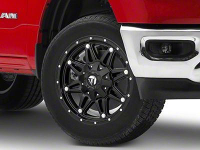 Fuel Wheels Hostage Matte Black 6-Lug Wheel; 20x9; 19mm Offset (19-25 RAM 1500)