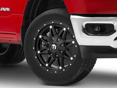Fuel Wheels Hostage Matte Black 6-Lug Wheel; 20x9; 20mm Offset (19-25 RAM 1500)