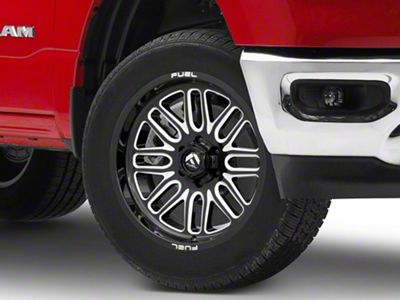 Fuel Wheels Ignite Gloss Black Milled 6-Lug Wheel; 20x10; -19mm Offset (19-25 RAM 1500)
