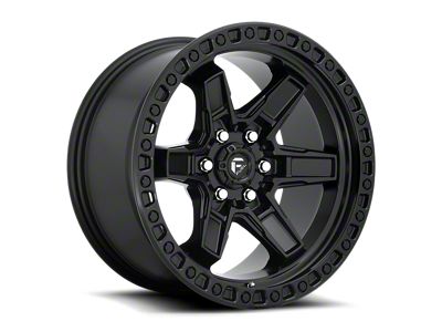 Fuel Wheels Kicker Matte Black 6-Lug Wheel; 20x10; -18mm Offset (19-24 RAM 1500)