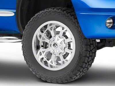 Fuel Wheels Krank Chrome 8-Lug Wheel; 20x10; -12mm Offset (06-08 RAM 1500 Mega Cab)