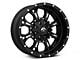 Fuel Wheels Krank Matte Black Milled 8-Lug Wheel; 18x9; 20mm Offset (06-08 RAM 1500 Mega Cab)