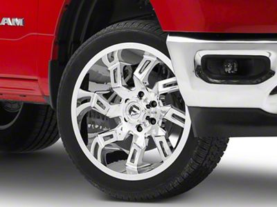 Fuel Wheels Lockdown Chrome 6-Lug Wheel; 22x10; -18mm Offset (19-25 RAM 1500)