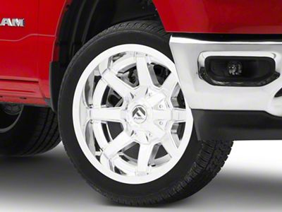 Fuel Wheels Maverick Chrome 6-Lug Wheel; 22x10; 10mm Offset (19-25 RAM 1500)