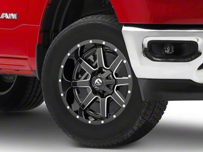 Fuel Wheels Maverick Gloss Black Milled 6-Lug Wheel; 18x9; -13mm Offset (19-25 RAM 1500)