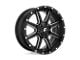 Fuel Wheels Maverick Gloss Black Milled 6-Lug Wheel; 20x9; 20mm Offset (19-24 RAM 1500)