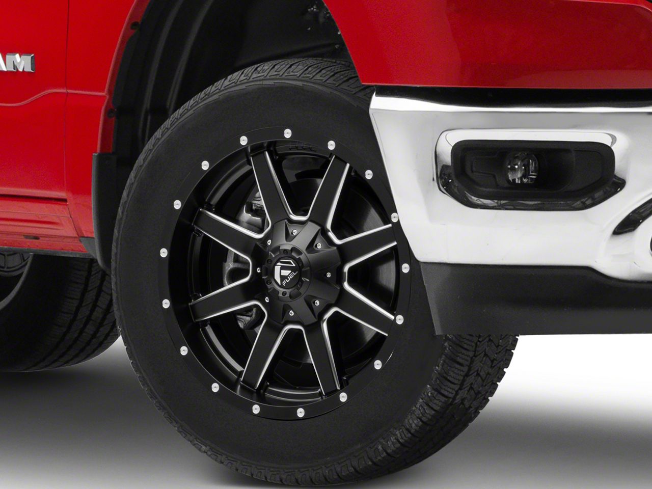 Fuel Wheels RAM 1500 Maverick Matte Black Milled 6Lug Wheel; 20x9