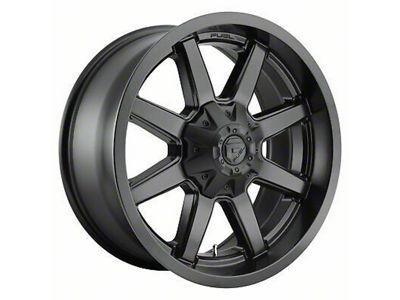 Fuel Wheels Maverick Satin Black 5-Lug Wheel; 22x12; -44mm Offset (02-08 RAM 1500, Excluding Mega Cab)