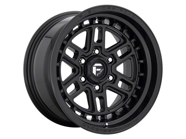 Fuel Wheels Nitro Matte Black 5-Lug Wheel; 17x9; -12mm Offset (02-08 RAM 1500, Excluding Mega Cab)