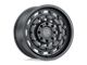 Fuel Wheels Nutz Matte Black Machined 8-Lug Wheel; 20x10; -24mm Offset (06-08 RAM 1500 Mega Cab)