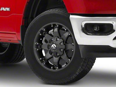 Fuel Wheels Octane Matte Black 6-Lug Wheel; 18x9; 20mm Offset (19-24 RAM 1500)
