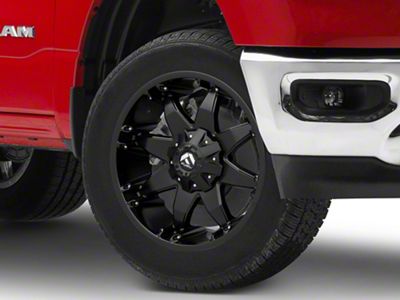 Fuel Wheels Octane Matte Black 6-Lug Wheel; 20x9; -12mm Offset (19-24 RAM 1500)