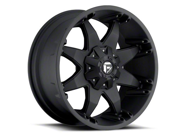 Fuel Wheels Octane Matte Black 5-Lug Wheel; 20x9; 1mm Offset (02-08 RAM 1500, Excluding Mega Cab)