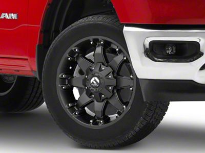Fuel Wheels Octane Matte Black 6-Lug Wheel; 20x9; 1mm Offset (19-25 RAM 1500)