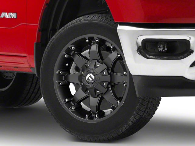 Fuel Wheels Octane Matte Black 6-Lug Wheel; 20x9; 1mm Offset (19-24 RAM 1500)