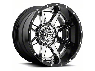 Fuel Wheels Rampage Chrome 6-Lug Wheel; 20x10; -19mm Offset (19-25 RAM 1500)