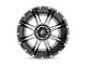 Fuel Wheels Rampage Matte Gunmetal with Black Lip 6-Lug Wheel; 22x12; -44mm Offset (19-24 RAM 1500)
