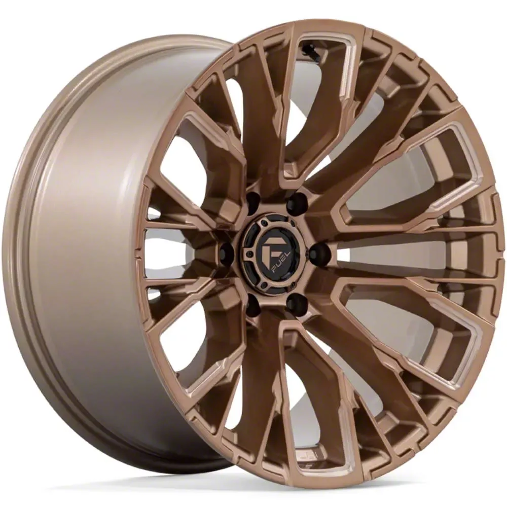 Fuel Wheels RAM 1500 Rebar Platinum Bronze Milled 6Lug Wheel; 20x9