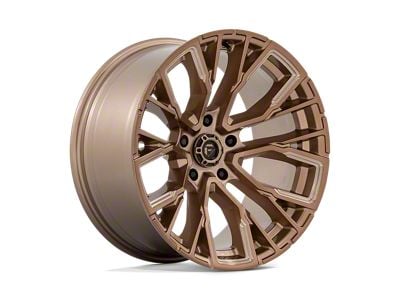Fuel Wheels Rebar Platinum Bronze Milled 5-Lug Wheel; 20x10; -18mm Offset (02-08 RAM 1500, Excluding Mega Cab)