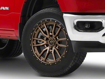 Fuel Wheels Rebel Matte Bronze 6-Lug Wheel; 20x9; 1mm Offset (19-24 RAM 1500)