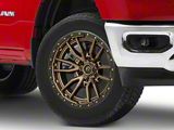 Fuel Wheels Rebel Matte Bronze 6-Lug Wheel; 20x9; 20mm Offset (19-25 RAM 1500)
