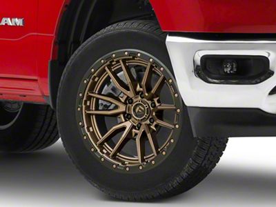 Fuel Wheels Rebel Matte Bronze 6-Lug Wheel; 20x9; 20mm Offset (19-25 RAM 1500)