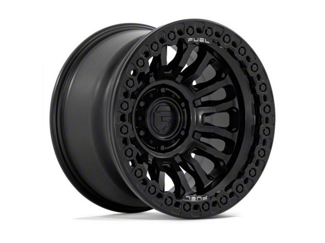 Fuel Wheels Rincon Beadlock Blackout 8-Lug Wheel; 20x10; -48mm Offset (06-08 RAM 1500 Mega Cab)