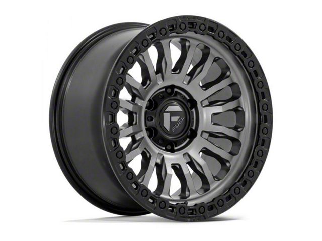 Ram Do Rincon Fuel Wheels RAM 1500 Rincon Matte Gunmetal with Matte Black Lip 8-Lug ...