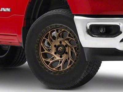 Fuel Wheels Runner OR Bronze with Black Ring 6-Lug Wheel; 18x9; -12mm Offset (19-25 RAM 1500)