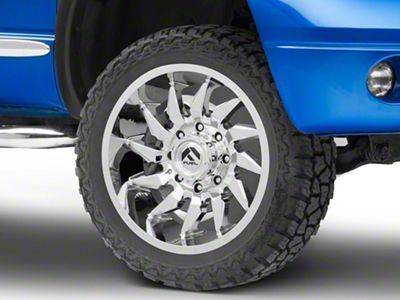 Fuel Wheels Saber Chrome 8-Lug Wheel; 22x10; -18mm Offset (06-08 RAM 1500 Mega Cab)