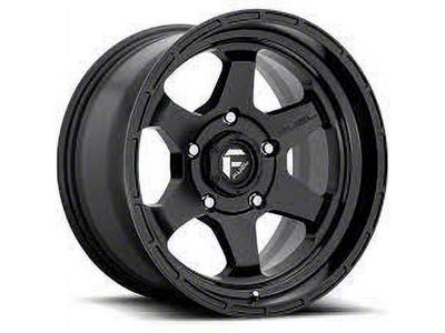 Fuel Wheels Shok Textured Black 6-Lug Wheel; 18x9; 1mm Offset (19-25 RAM 1500)