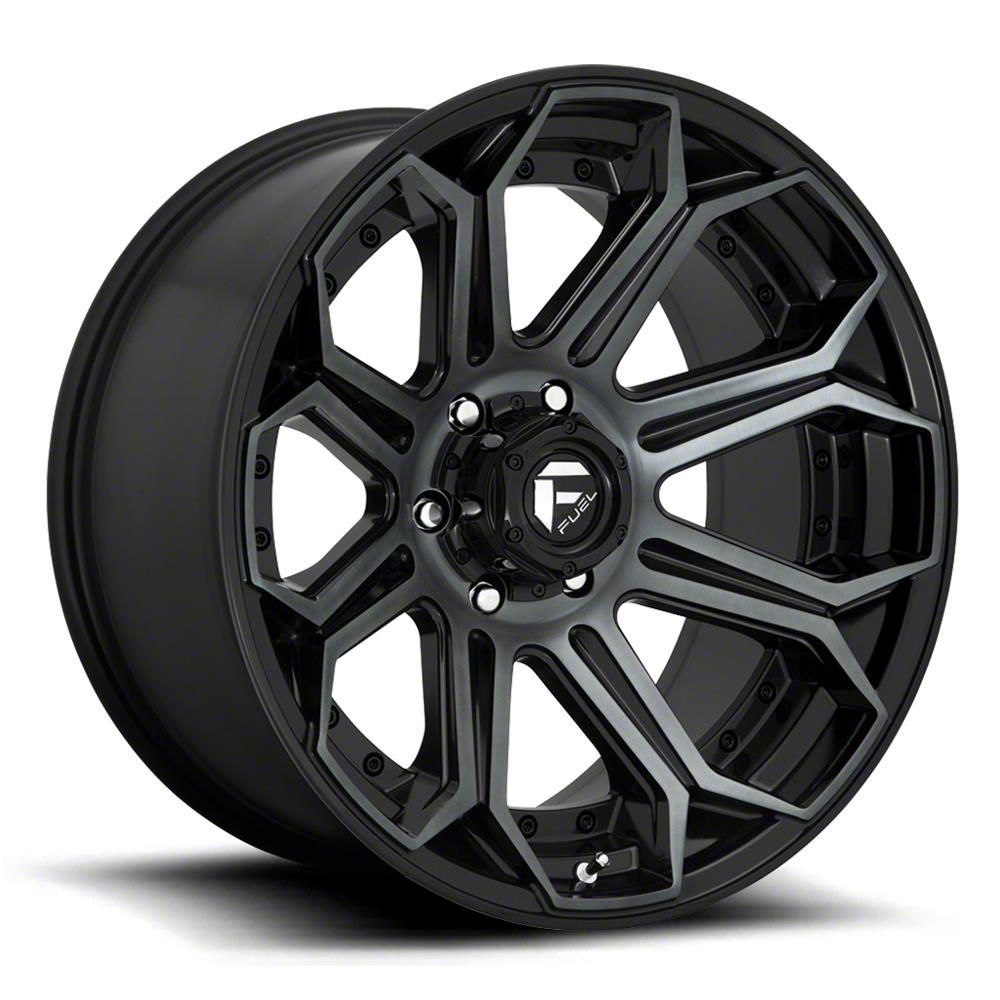 Fuel Wheels RAM 1500 Siege Gloss Machined Double Dark Tint 6Lug Wheel