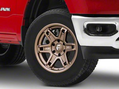 Fuel Wheels Slayer Matte Bronze 6-Lug Wheel; 18x8.5; 1mm Offset (19-25 RAM 1500)
