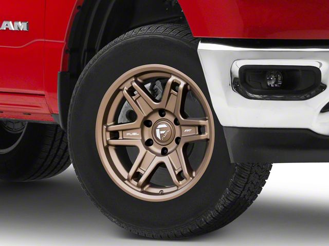 Fuel Wheels Slayer Matte Bronze 6-Lug Wheel; 18x8.5; 1mm Offset (19-24 RAM 1500)
