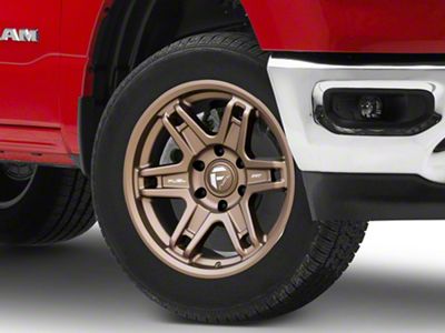 Fuel Wheels Slayer Matte Bronze 6-Lug Wheel; 20x9; 1mm Offset (19-25 RAM 1500)