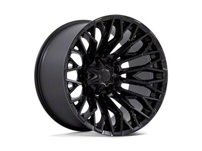 Fuel Wheels Strike Blackout 6-Lug Wheel; 22x12; -44mm Offset (19-25 RAM 1500)